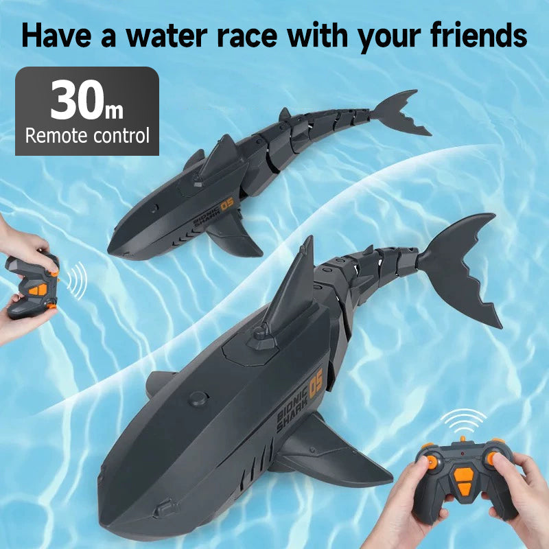 🎉Uitverkoop 2026🛒Draadloze Onderwater Haai Drone met Camera - 2.4G Besturing