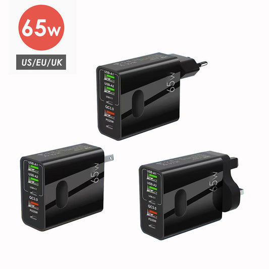 65W Super Snelle Lader - Ontgrendel Volledige Snelheid voor Uw 3-in-1 Kabel