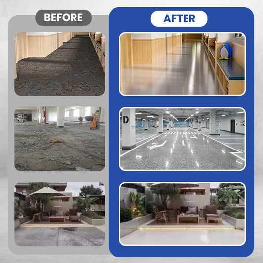 🔥HOT SALE🔥Hoogglans epoxy vloercoating met marmereffect