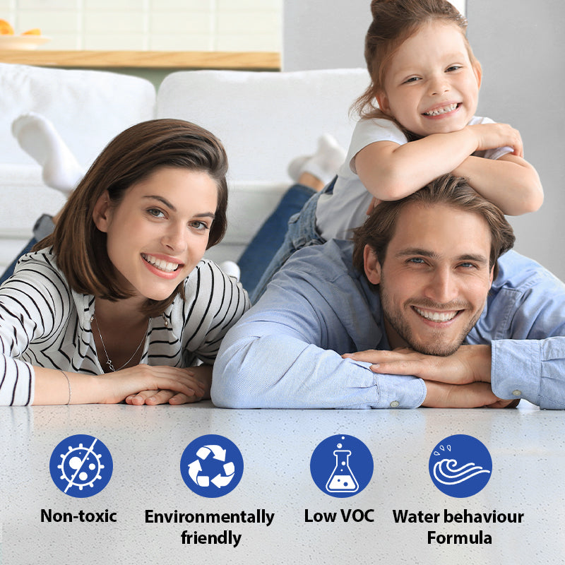 🔥HOT SALE🔥Hoogglans epoxy vloercoating met marmereffect