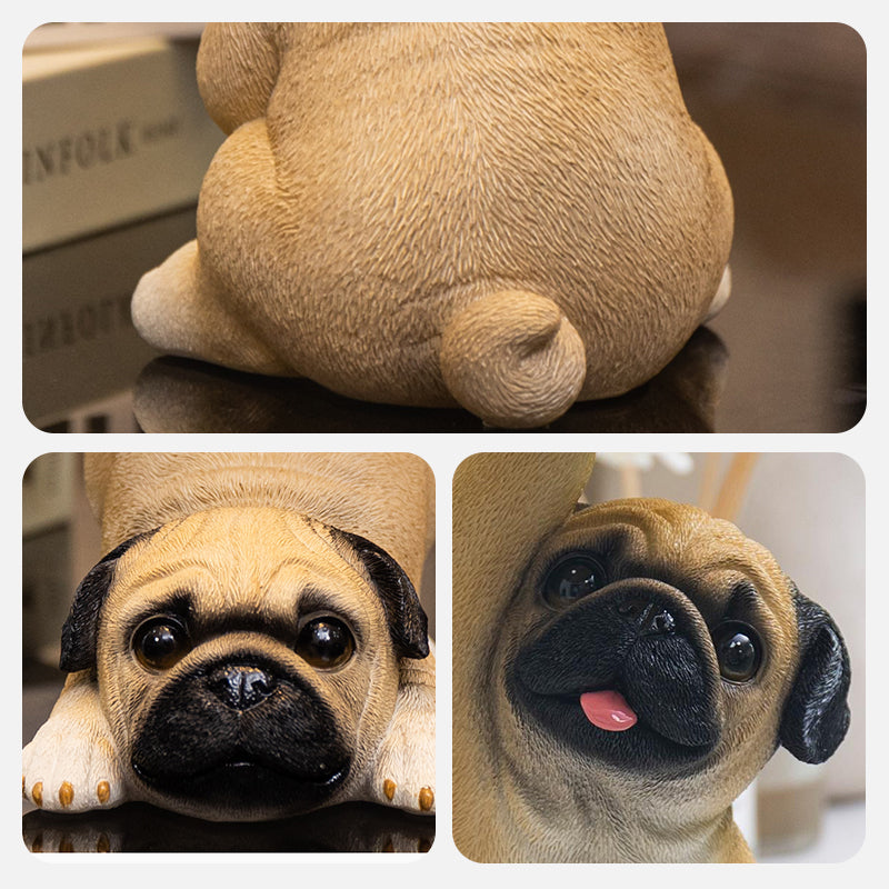 [Creatieve Geschenken] Hars Hond Standbeeld Lade Opberg Sleutelhouder Decoratie