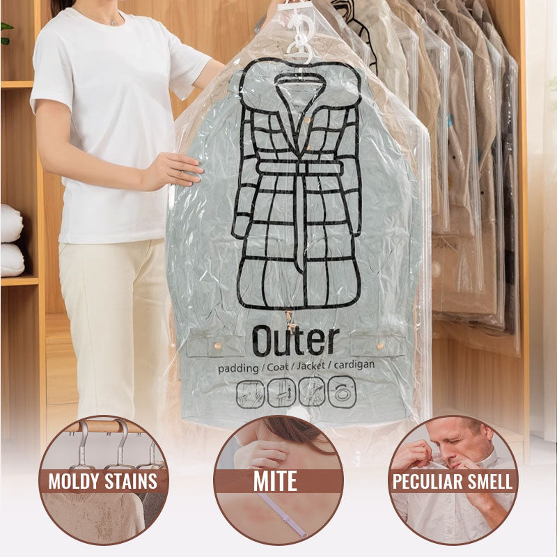 🎉Nieuwjaars Cadeau 50% KORTING!✨ Hangende Vacuüm Opbergzakken met Elektrische Pomp – Bespaar 75% Meer Ruimte & Tijd!