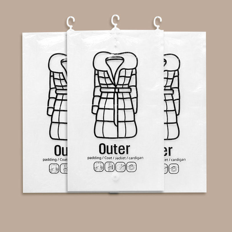 🎉Nieuwjaars Cadeau 50% KORTING!✨ Hangende Vacuüm Opbergzakken met Elektrische Pomp – Bespaar 75% Meer Ruimte & Tijd!