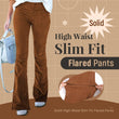 🔥✨Hoge taille, slanke microcorduroy lounge broek met elastische tailleband