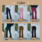 🔥✨Hoge taille, slanke microcorduroy lounge broek met elastische tailleband