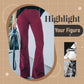 🔥✨Hoge taille, slanke microcorduroy lounge broek met elastische tailleband
