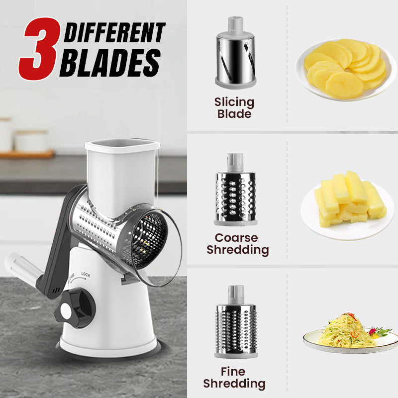 Multifunctionele Handmatige Draai Rasp & Snijder