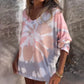 🌤️Comfortabele casual top met V-hals voor dames