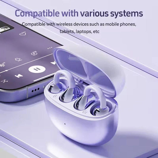Lichtgewicht Open Oorclip Bluetooth Koptelefoon