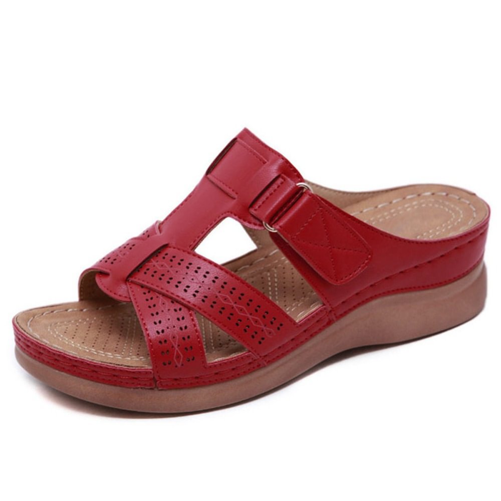 🎁Easter Hot Sale 50% korting💥 Premium lederen sandalen voor vrouwen