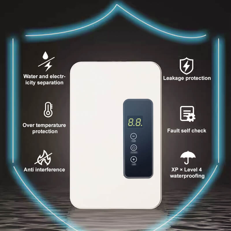 Instant waterverwarmer zonder tank🚿