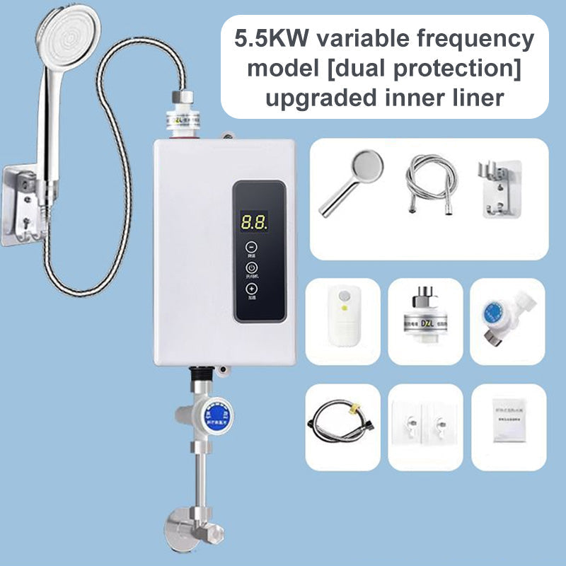 Instant waterverwarmer zonder tank🚿