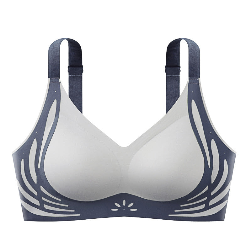 🎉2025 Nieuwe producten Hot Sale✨Niet-markerende Push-Up BH met kleurvlakken