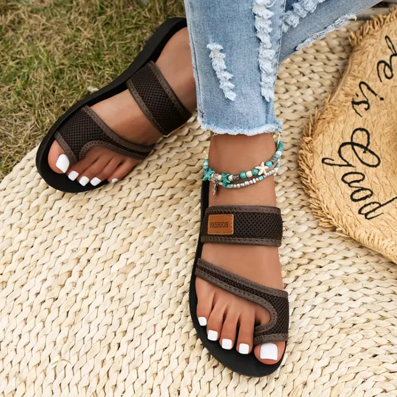Dames Comfortabele Mesh Instapsandalen