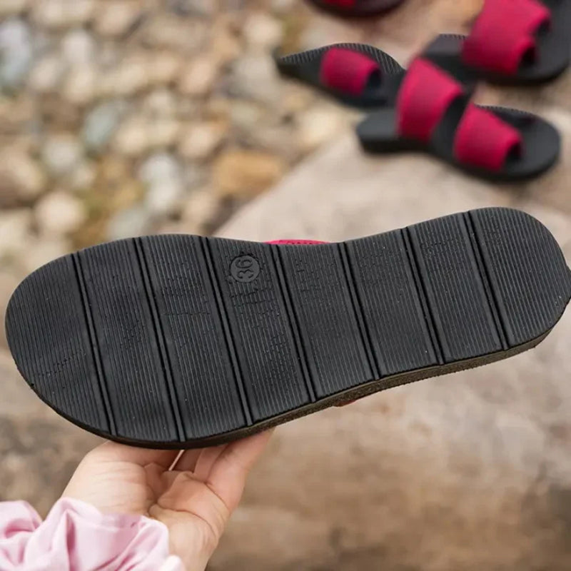 Dames Comfortabele Mesh Instapsandalen
