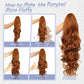 💜Temporary promotion 50% OFF💜Clip-on wavy ponytail extension