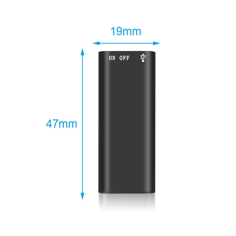 🔥Speciale aanbieding! Mini-dictafoon🎙️ HD-opnames, lange batterijduur, compact en onopvallend✨