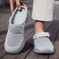 Mode Mesh Ademende Half Slip-On Sandalen