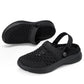 Mode Mesh Ademende Half Slip-On Sandalen
