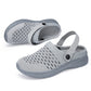 Mode Mesh Ademende Half Slip-On Sandalen