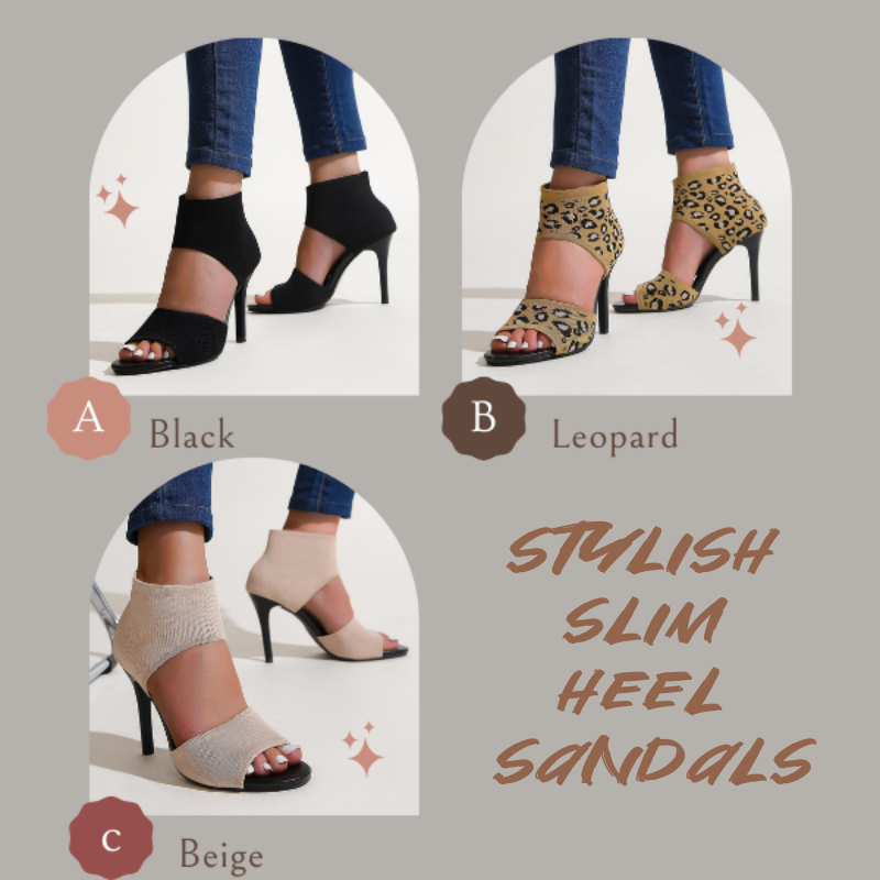 Dames Stijlvolle Slanke Hakken Sandalen💖Lente uitverkoop - 49% KORTING