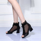 Casual Sandalen met Open Teen voor Dames