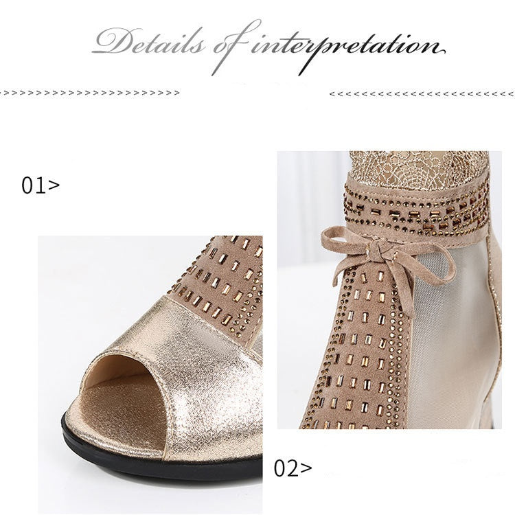 Casual Sandalen met Open Teen voor Dames