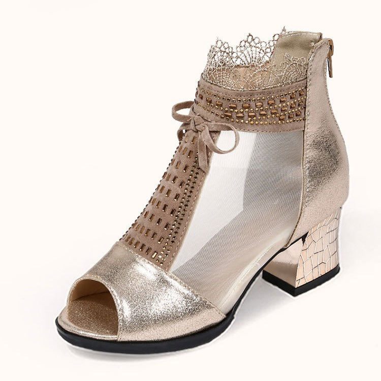 Casual Sandalen met Open Teen voor Dames