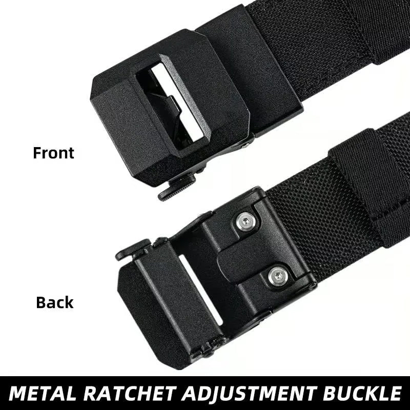 💥Automatische Gesp Stretch Nylon Riem voor Heren