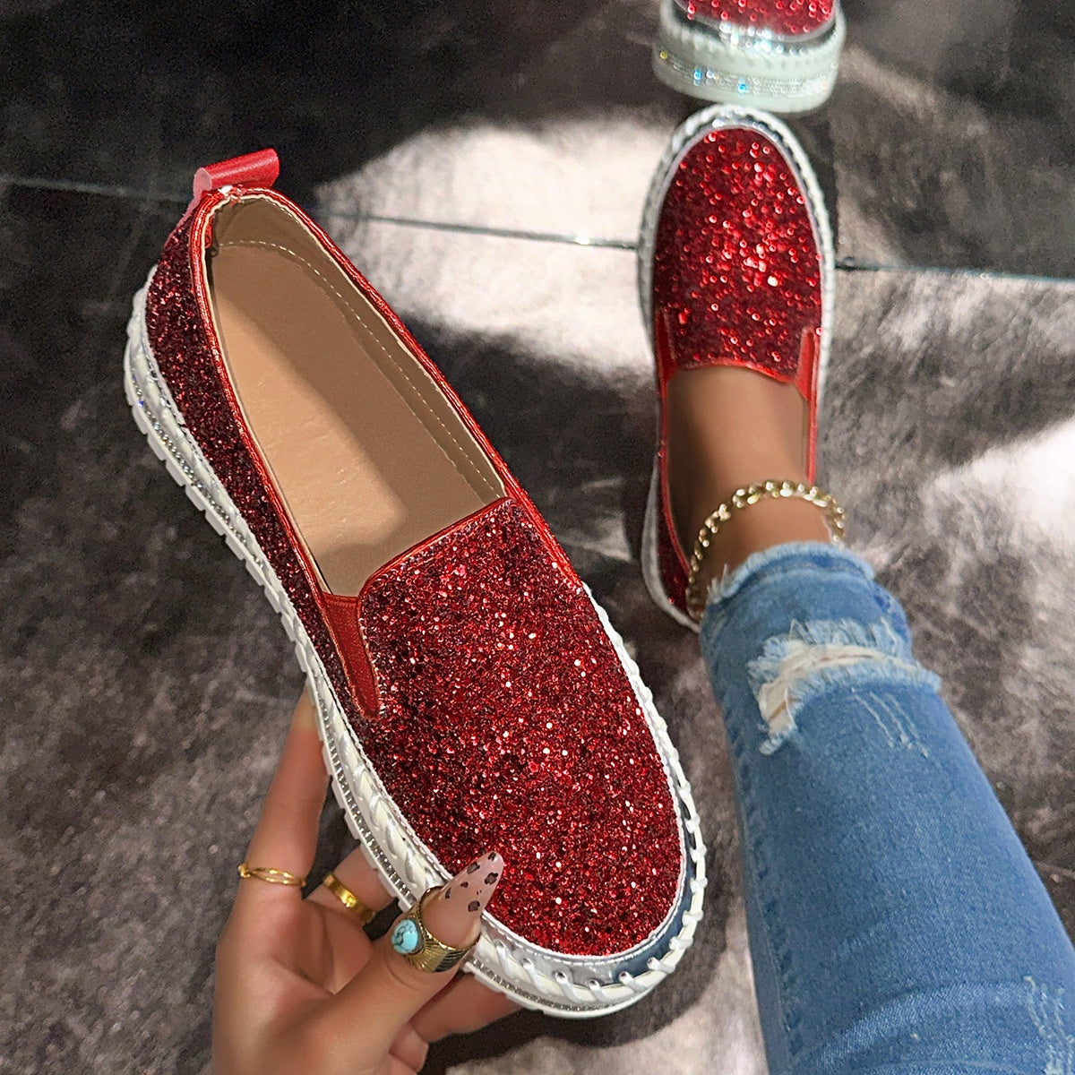 🔥Gratis verzending✈️Casual comfortabele instapschoenen voor dames