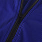 Effen kleur naadloze jumpsuit met halve rits
