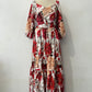 🌸Speciale prijs🌸Women's V-neck print dress