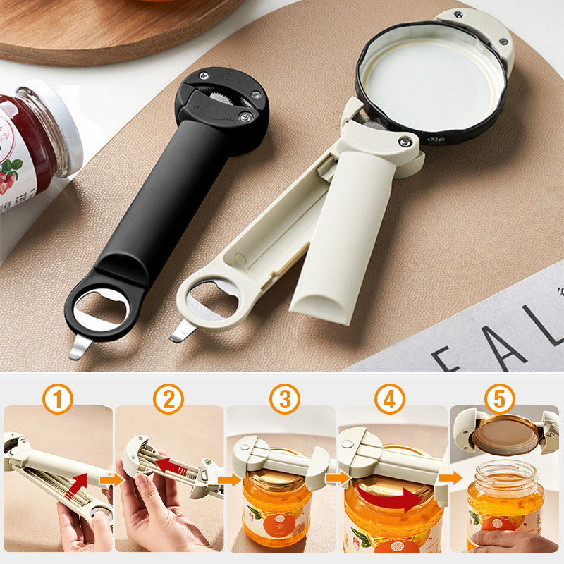 💥 Multifunctional Retractable Bottle Opener
