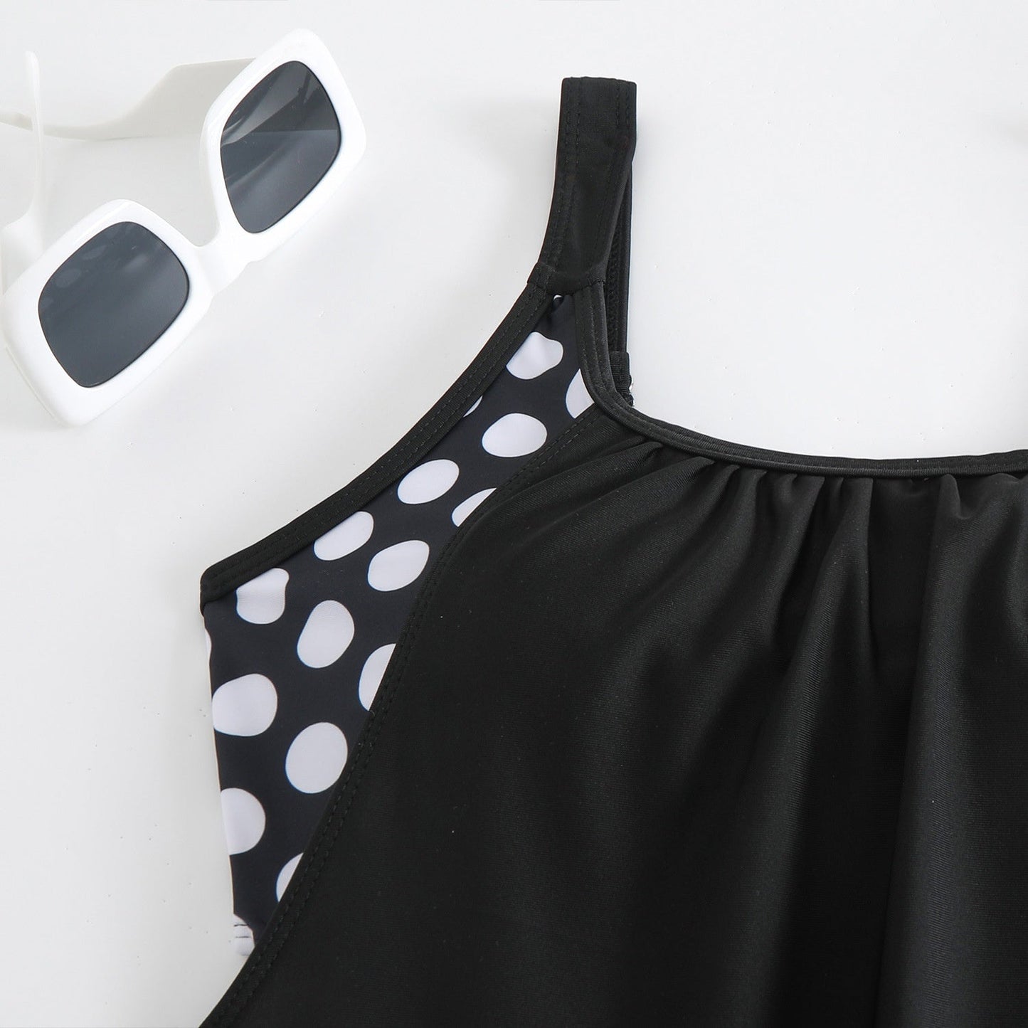 🔥 ZOMER HOT SALE – 49% KORTING 🔥 Dames Tweedelig Polkadot Zwempak