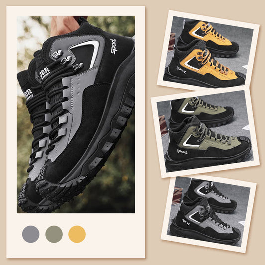 ✨Heren Schoenen: Antislip voor Regen, Slijtvast voor Jaren – Stijlvol Genoeg voor Werk & Weekend!