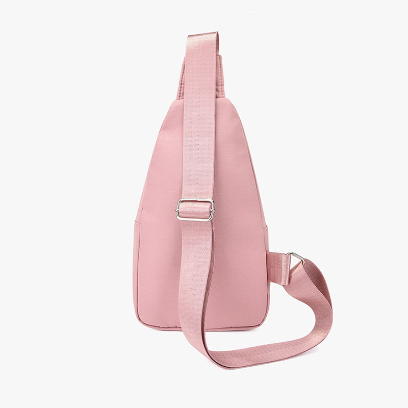 🏆️Anti-diefstal borduurwerk effen kleur crossbody tas voor dagelijks reizen