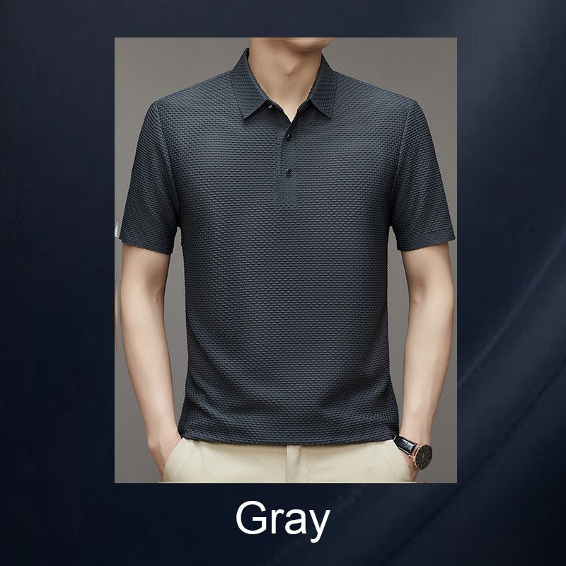 ❄️ Heren Zomer T-Shirt in Verkoelende Zijdezachte Stof