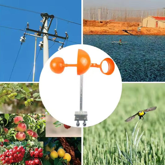 Anti-vogelreflector & geluidsweervaan 🌬️🐦 | Bescherming & Ecologische Decoratie