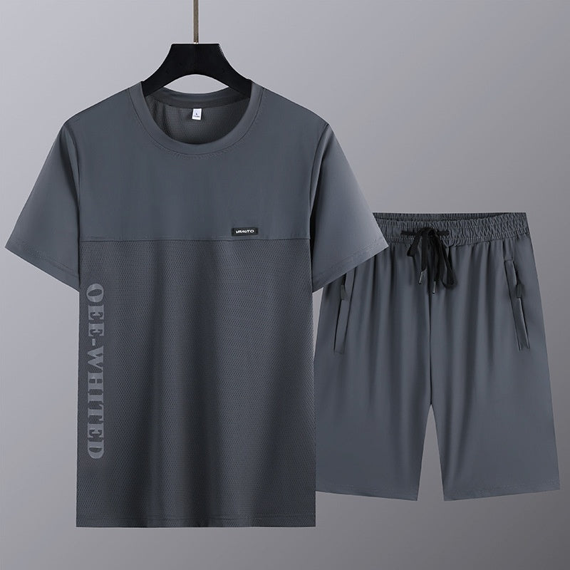 🔥Herenset met 2 korte mouwen en korte broek