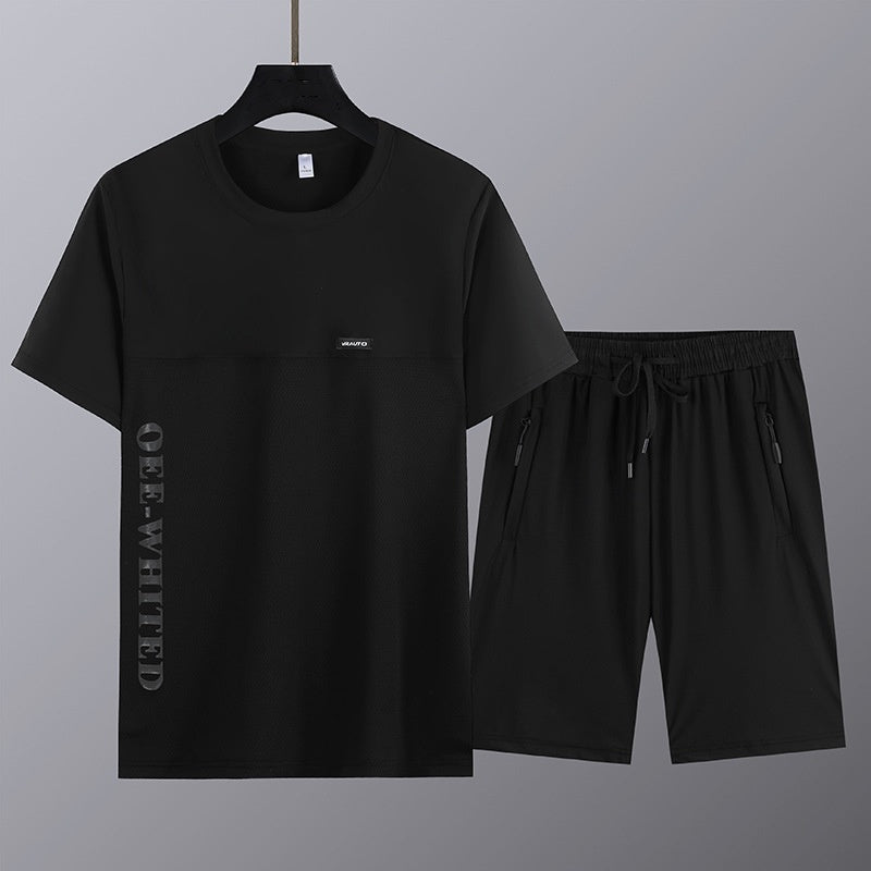 🔥Herenset met 2 korte mouwen en korte broek