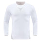 Casual T-shirt met lange mouwen en sneldrogend sportief T-shirt voor heren