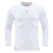 Casual T-shirt met lange mouwen en sneldrogend sportief T-shirt voor heren