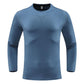 Casual T-shirt met lange mouwen en sneldrogend sportief T-shirt voor heren
