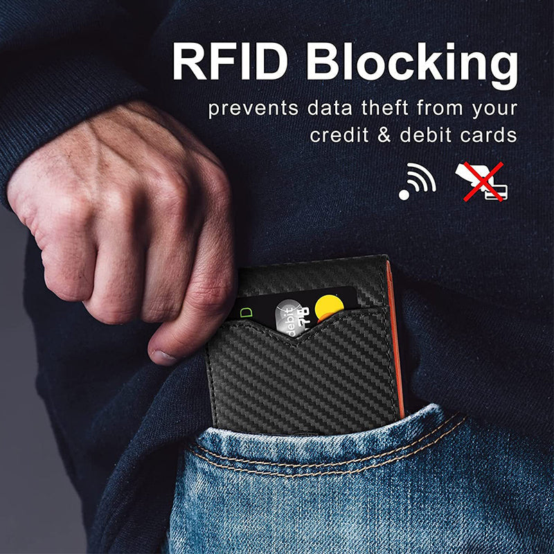 ✨Slanke portemonnee voor mannen met geldclip 💳