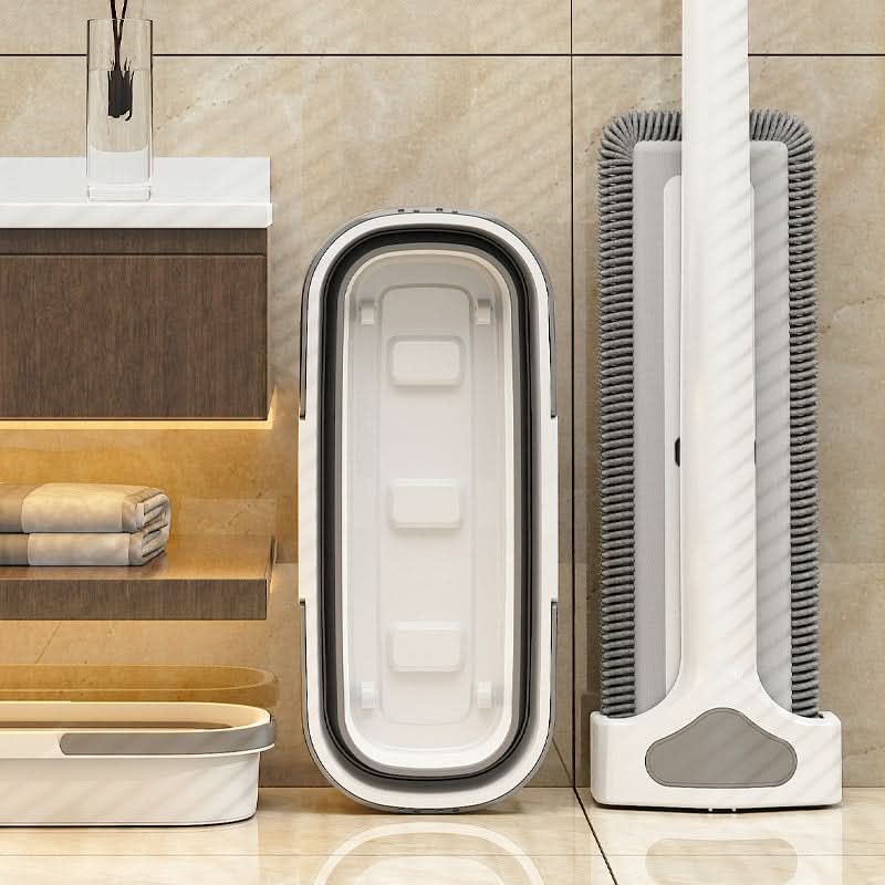 Handsfree zelfwringende dweil - centrifugeer droog zonder vuil water te morsen