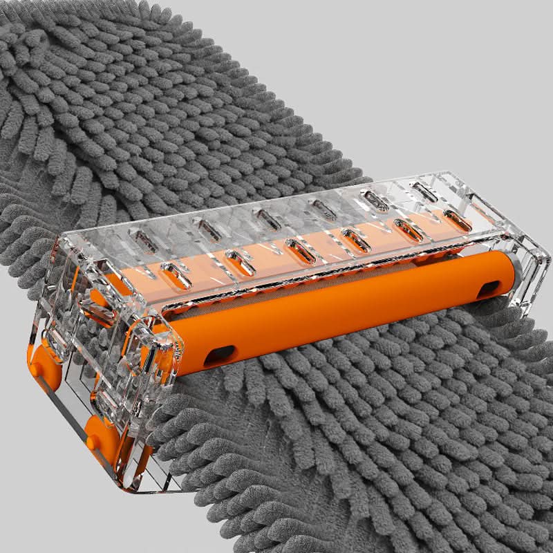 Handsfree zelfwringende dweil - centrifugeer droog zonder vuil water te morsen