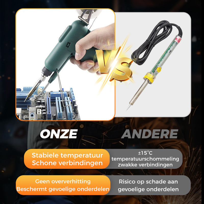 💥Tijdelijke aanbieding⌛ Multifunctionele elektrische mini handheld soldeerpistool