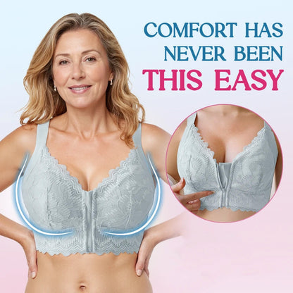 ✨💞Ultrazachte beha met ritssluiting aan de voorkant en zonder beugels