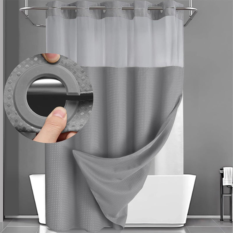 Viktrycka®  Douchegordijn met wafelmotief