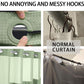 Viktrycka®  Douchegordijn met wafelmotief